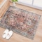 World Rug Gallery Traditional Distressed Machine Washable Multi Area Rug 2'1''x3' 5050MULTI2X3 - alternate 1